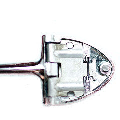 vw 1958-59 rear view mirror sedan - mount view